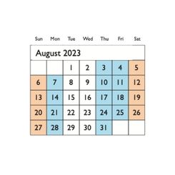 2023 Release Schedule - Adventures Unlimited - Ocoee White Water Rafting - August