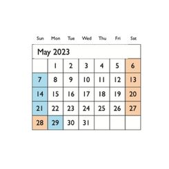 2023 Release Schedule - Adventures Unlimited - Ocoee White Water Rafting - May