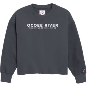 Ocoee River Reverse Fleece Oversized Midi