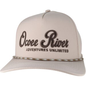 Caddy Rope Hat with Ocoee RIver Signee