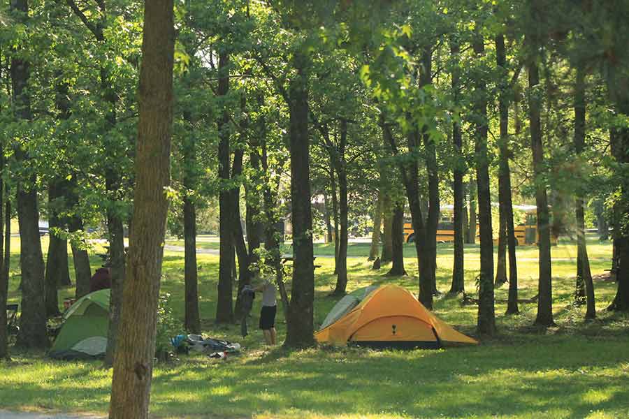 Ocoee River Tent Camping