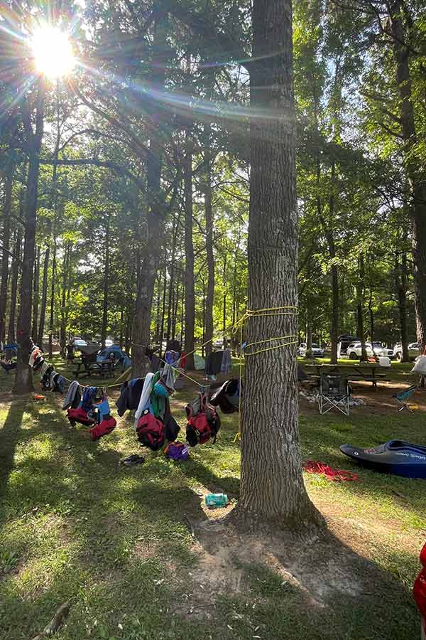 Ocoee River Tent Camping