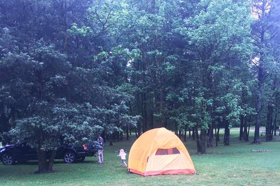 Ocoee River Tent Camping